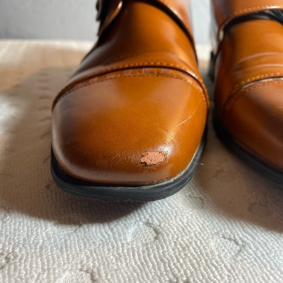 STACY ADAMS KIDS MACMILLIAN 
Cap Toe Monk Strap Dress Shoe - Picture 16 of 16